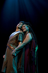 Radames & Aïda in Act III of Aïda