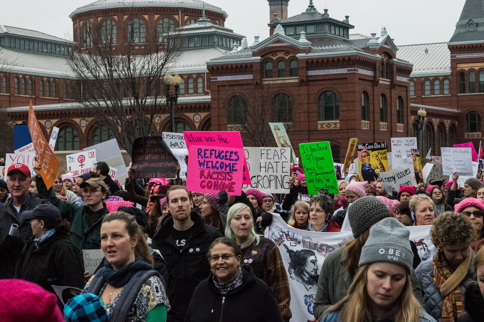 Women’s March on Washington draws half a million people – The Wood Word