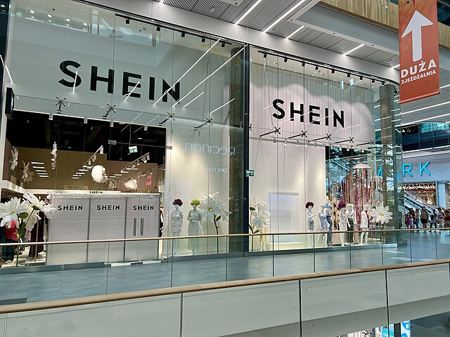 A Shein pop-up store in Warsaw, Poland. One of the firsts.